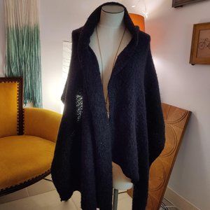 Black Winter Scarf Wrap